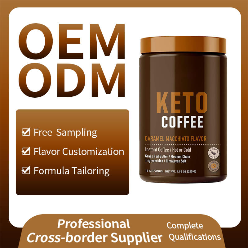 OEM ODM KETO Slim Coffee Powder Diet Coffee KETO Instant Slimming KETO Coffee for Weight Control-2