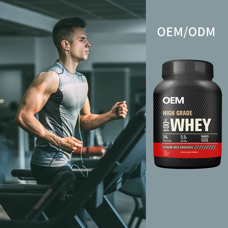 OEM Private Label whey protein isolate powder pre-workout weight gain whey protein powder for muscle gain Providing Energy-6