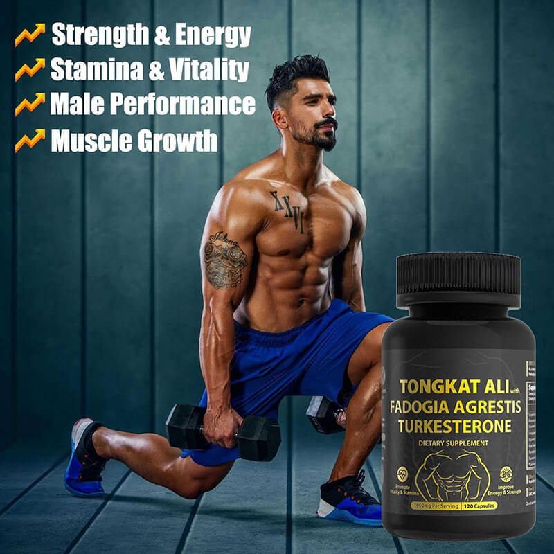 OEM&ODM Private Label Men Supplement Tongkat Ali Capsules 100% Natural supplement capsule for man-6