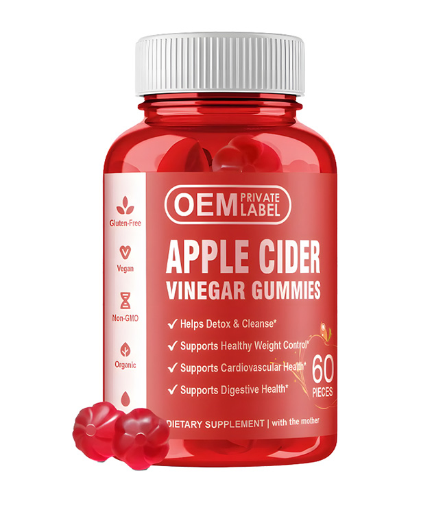 Popular Apple Cider Vinegar Gummies Vegan Slimming Sugar Free Slim Gummies