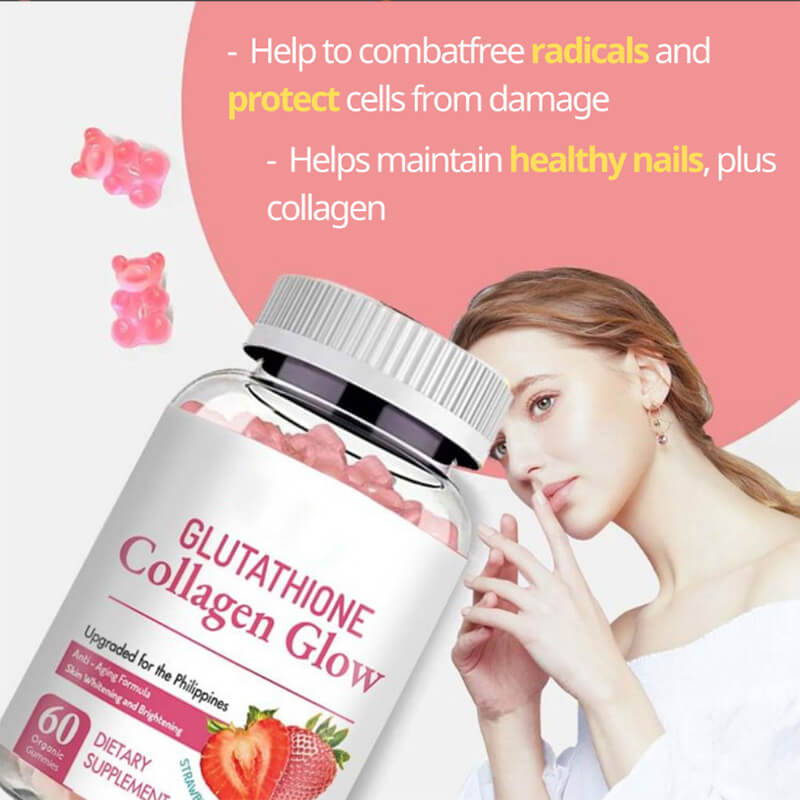 herb supplement l-glutathione Collagen gummies-5